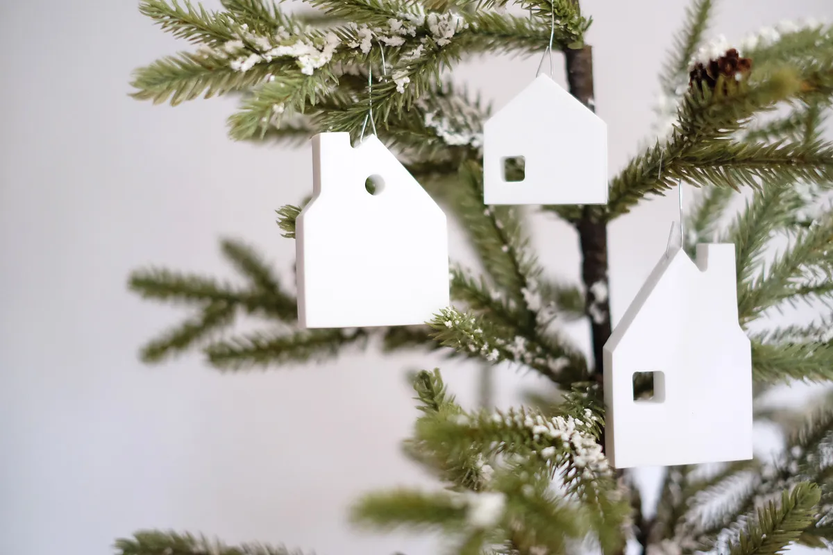 House silhouette ornaments - image 1