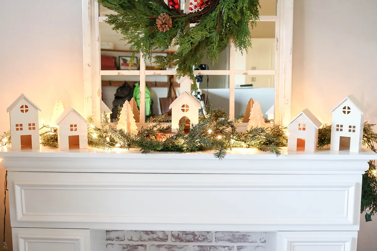 Wooden Christmas Village - image 3