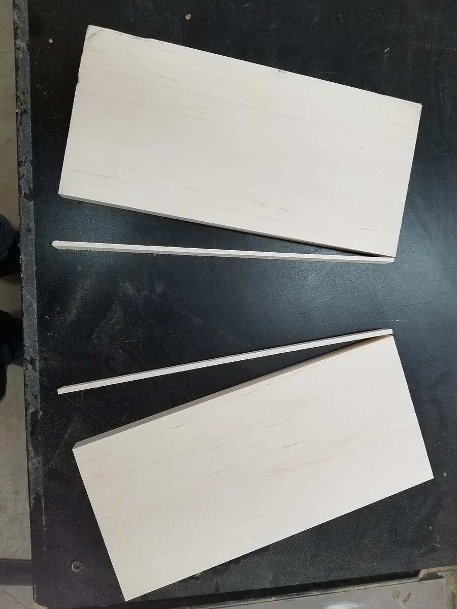 Inlay Cutting Board — Prep and glue maple pieces