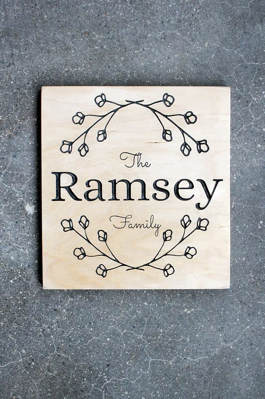 Customizable Family Sign  - image 3