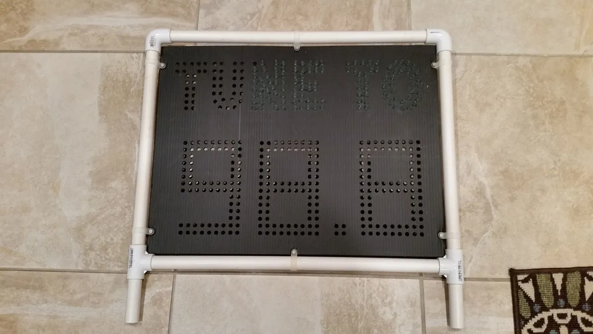 Christmas Display Frequency Sign - image 2