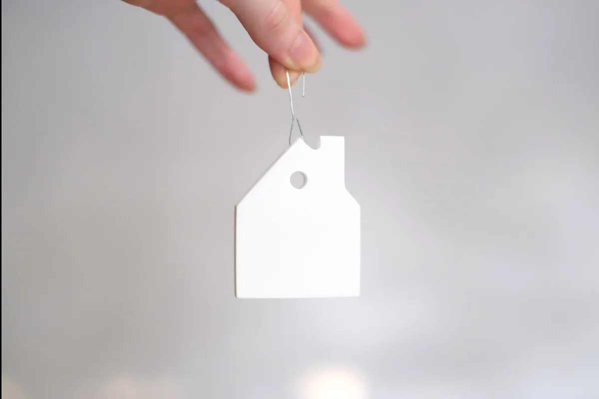 House silhouette ornaments - image 4