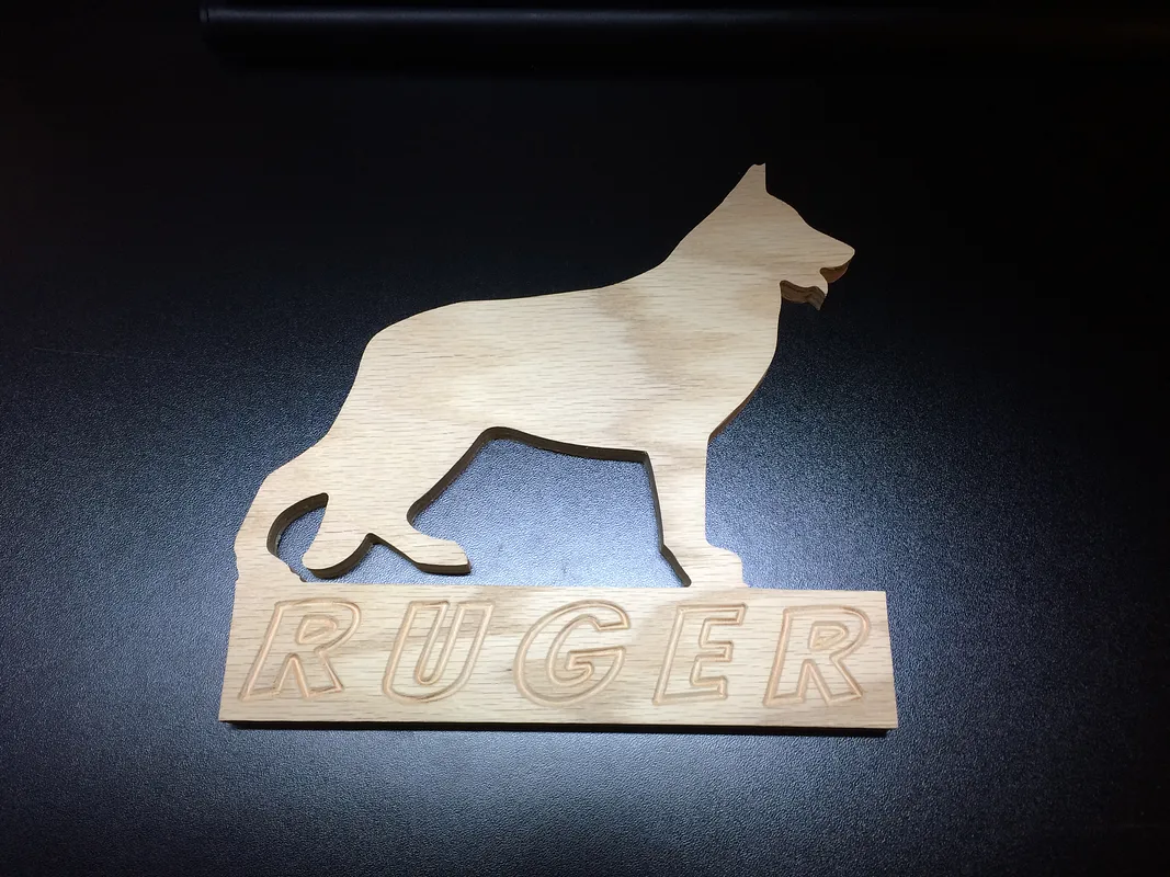 German Shepherd Key Rack - image 1