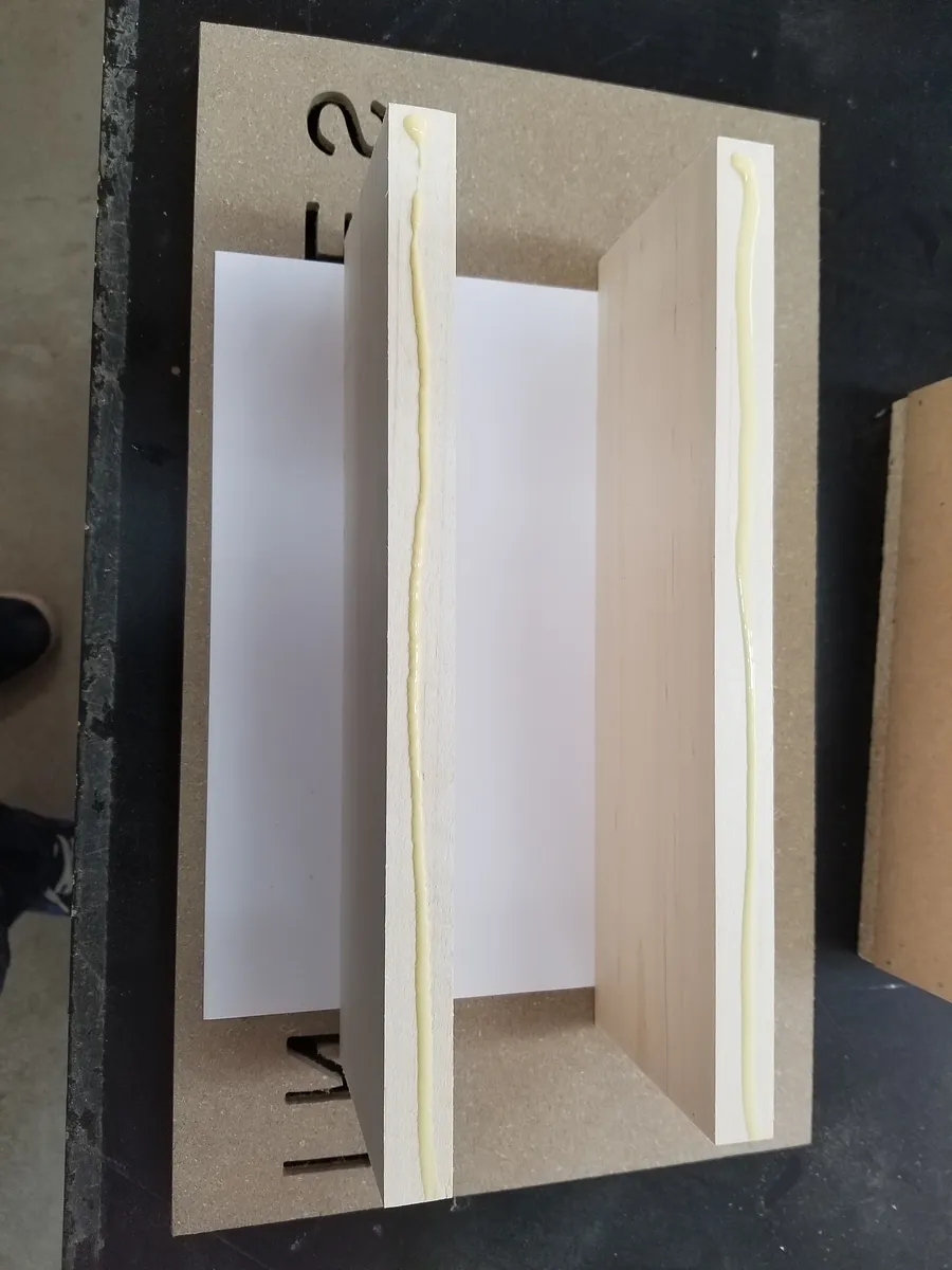 Inlay Cutting Board — Prep and glue maple pieces (image 3)
