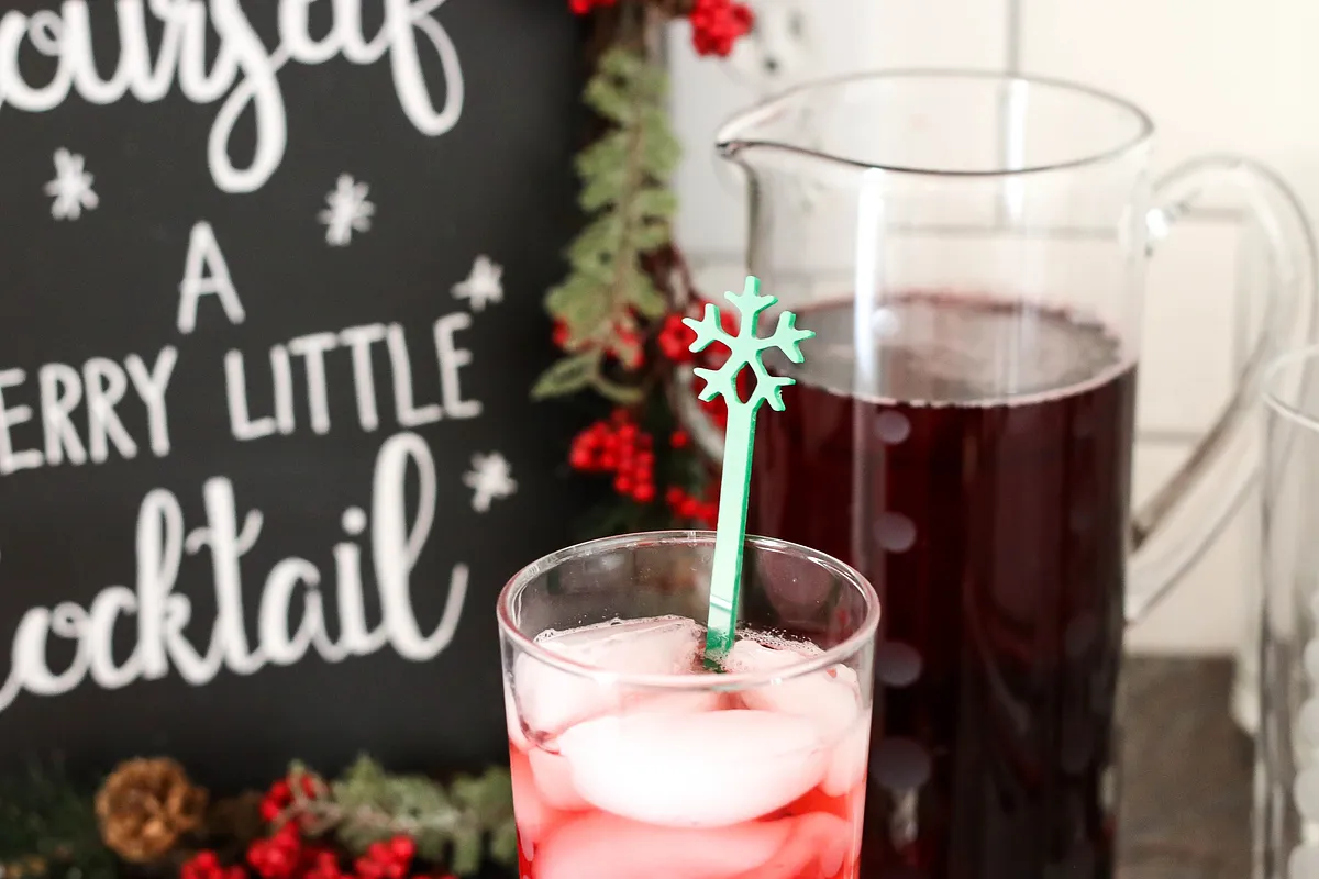 Acrylic Holiday Drink Stirrers/Markers - image 2