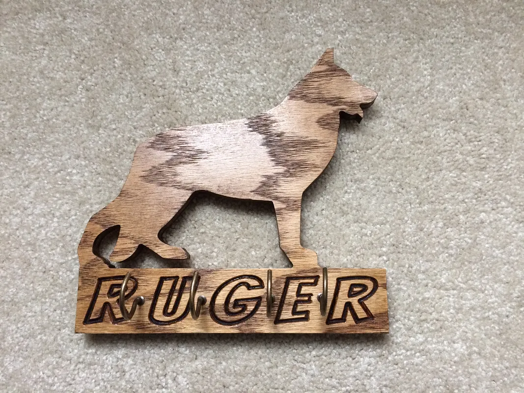 German Shepherd Key Rack - image 2