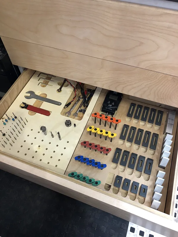 X Carve Clamp/Tool Organizer - image 1
