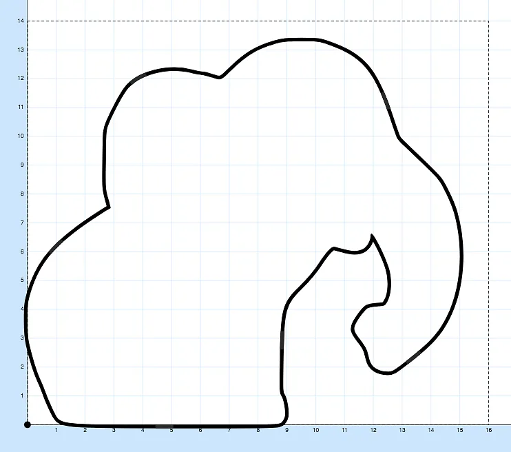 Elephant Chair — Right Side Details and Outline (image 2)