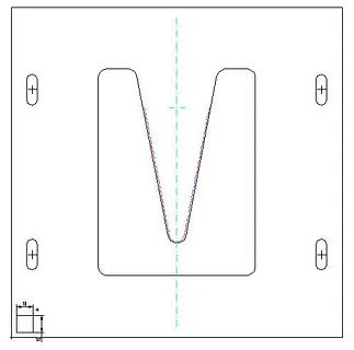 Dovetail Neck Template