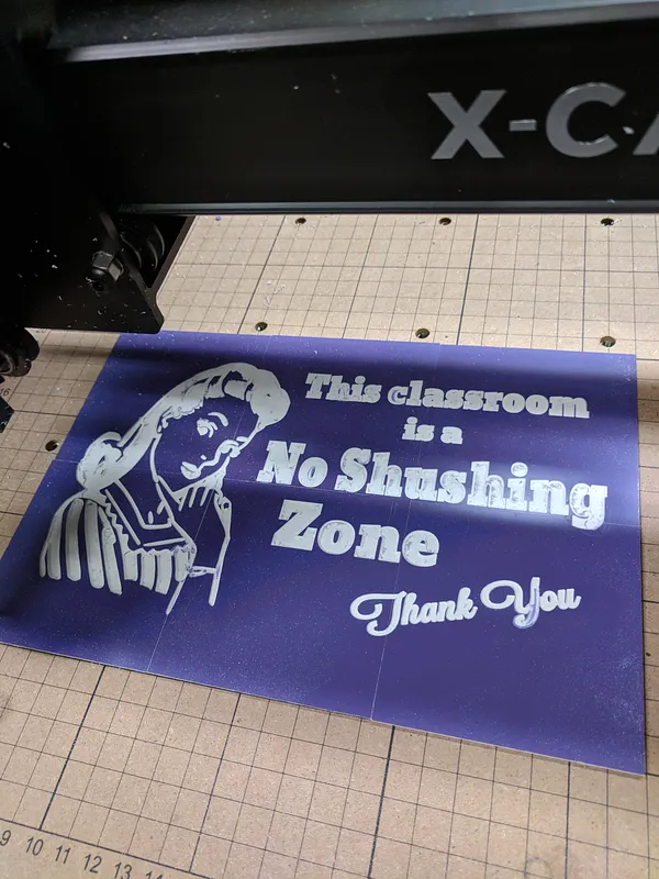No Shushing Zone - image 1