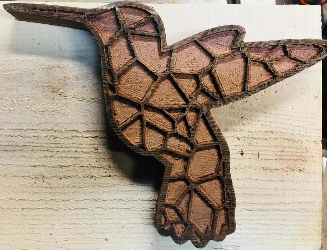 Voronoi Hummingbird - image 1