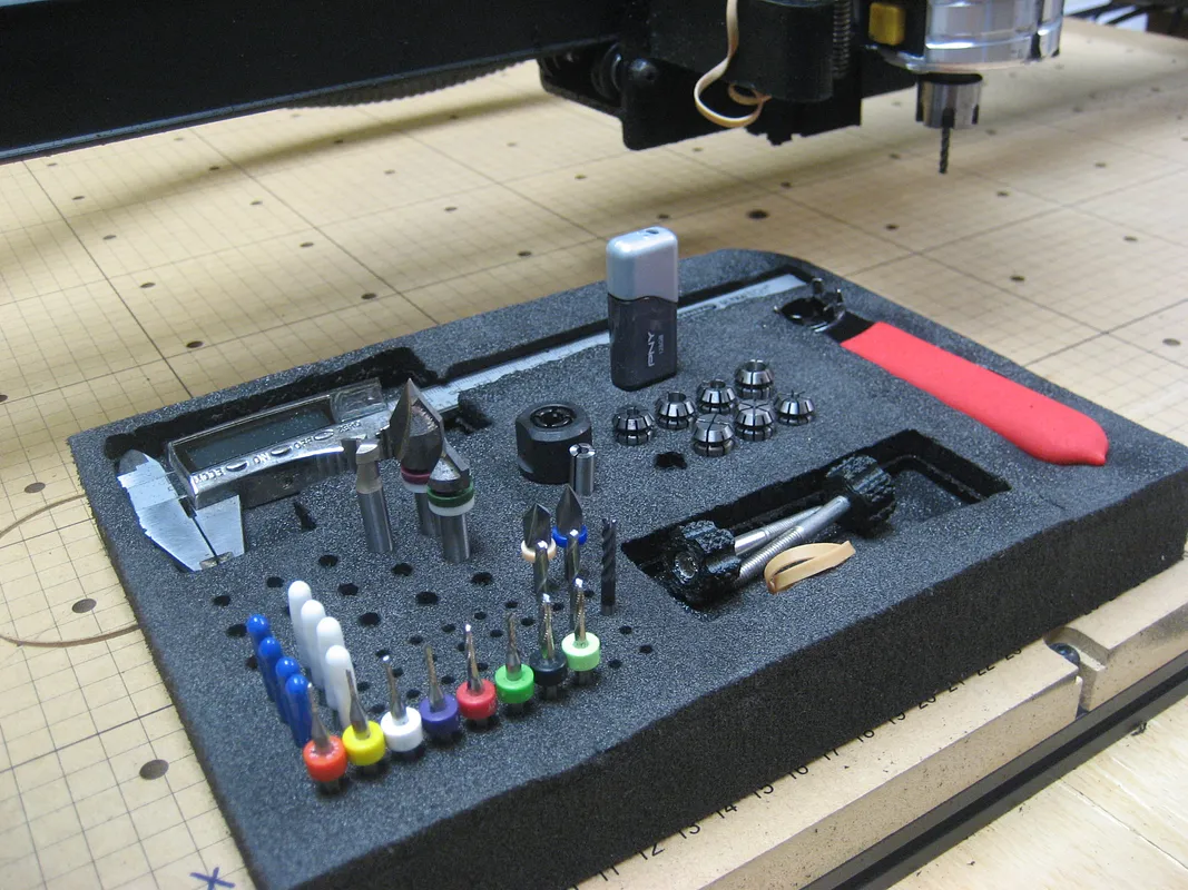 CNC Bit Storage w/extras - image 1