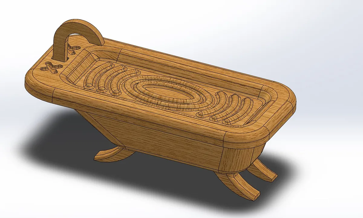 Bathtub model - image 1