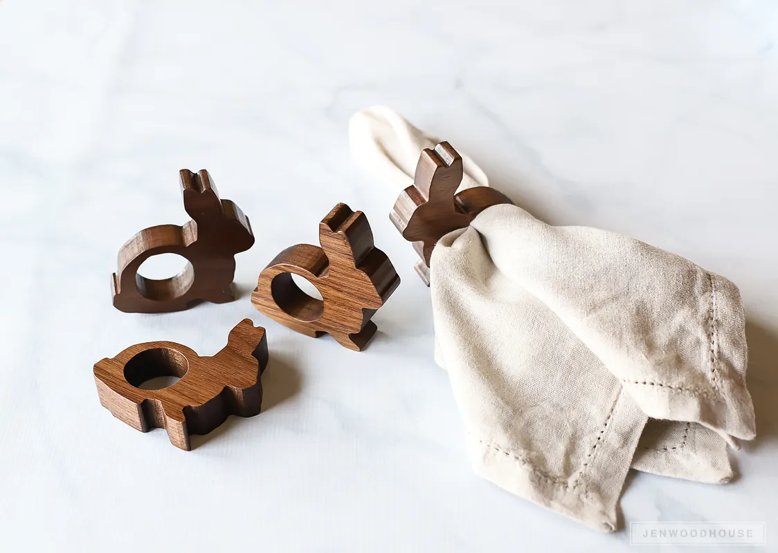Bunny Napkin Rings - image 1