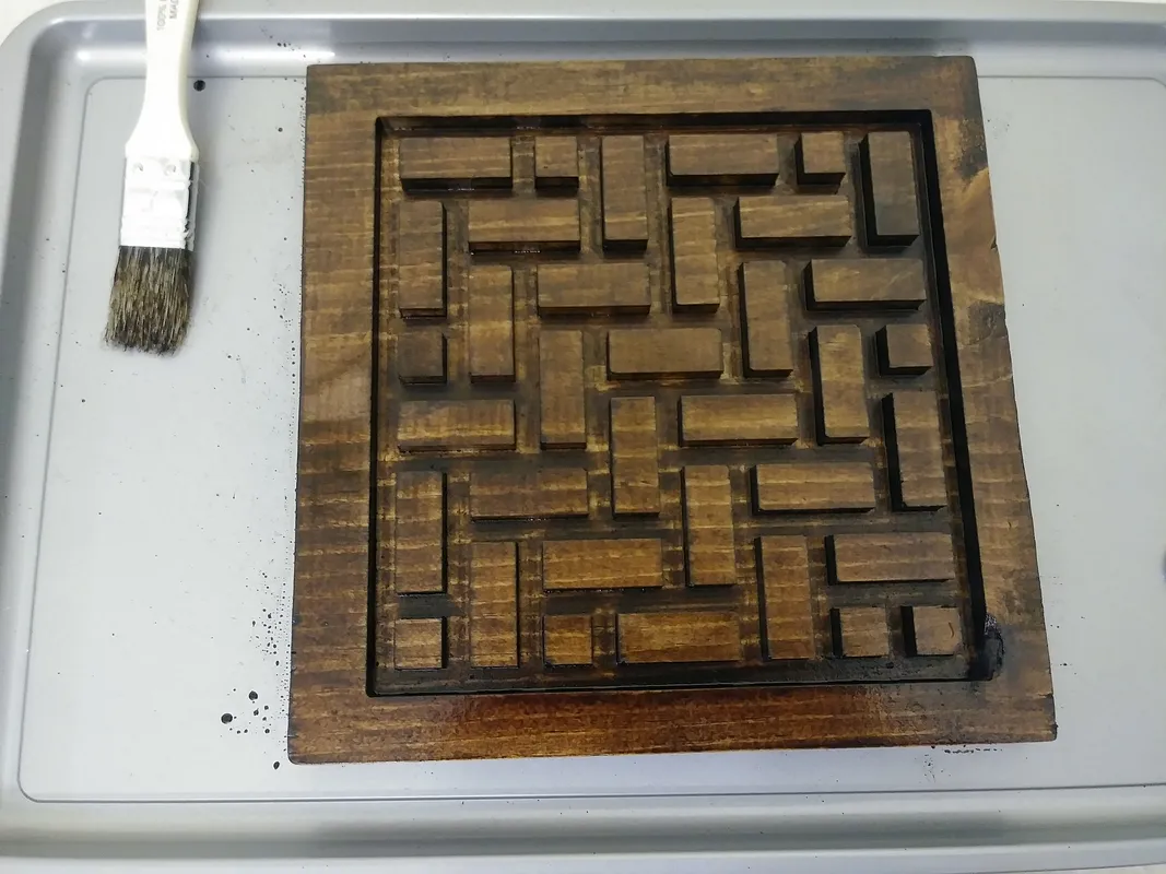 stained trivet - image 1