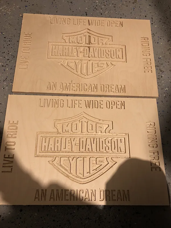 Remake of Harley-Davidson sign - image 1
