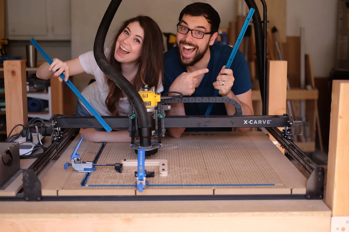 Adding t-track clamps and bracket to X-Carve - image 1