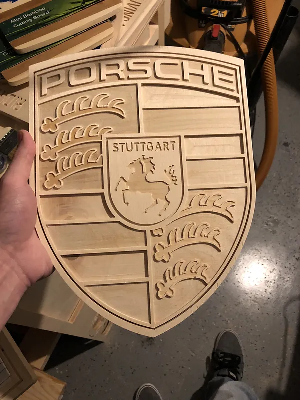 remake of Porsche logo - image 3