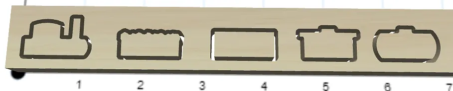 Mini Wooden Train Track 1/4 scale - image 6