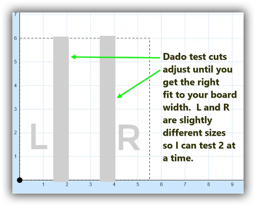 Floating Hutch — Step 1 - Adjust Easel Project for Board Thickness