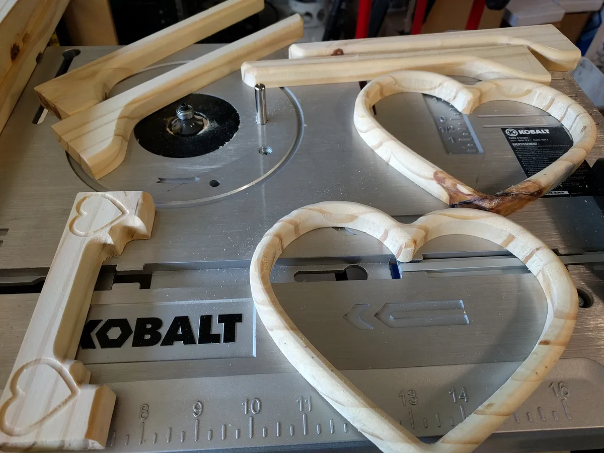Floating Hutch — Step 6 - Route Trim Pieces (Optional)