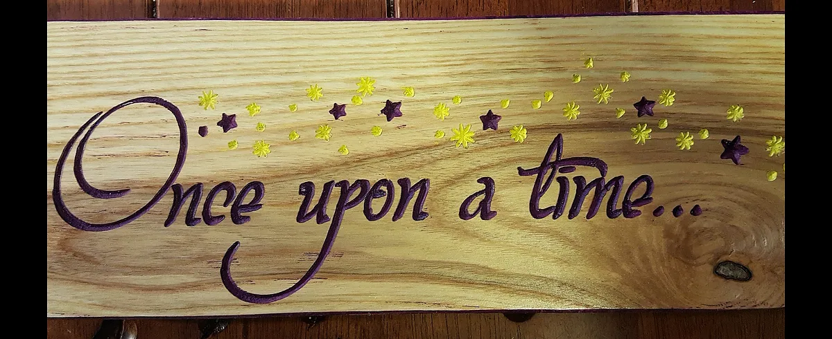 Once upon a time sign - image 1