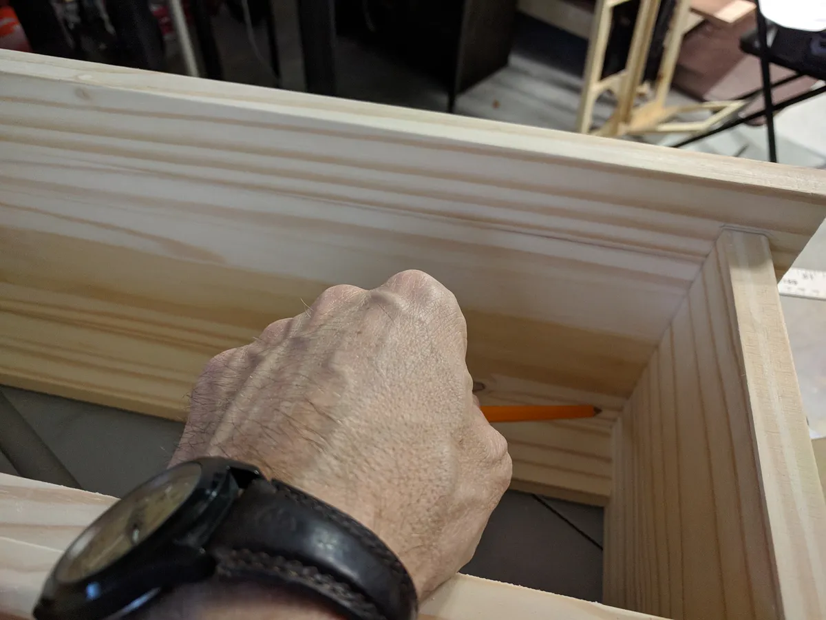 Floating Hutch — Step 12 - Attach Top (Part E) (image 2)