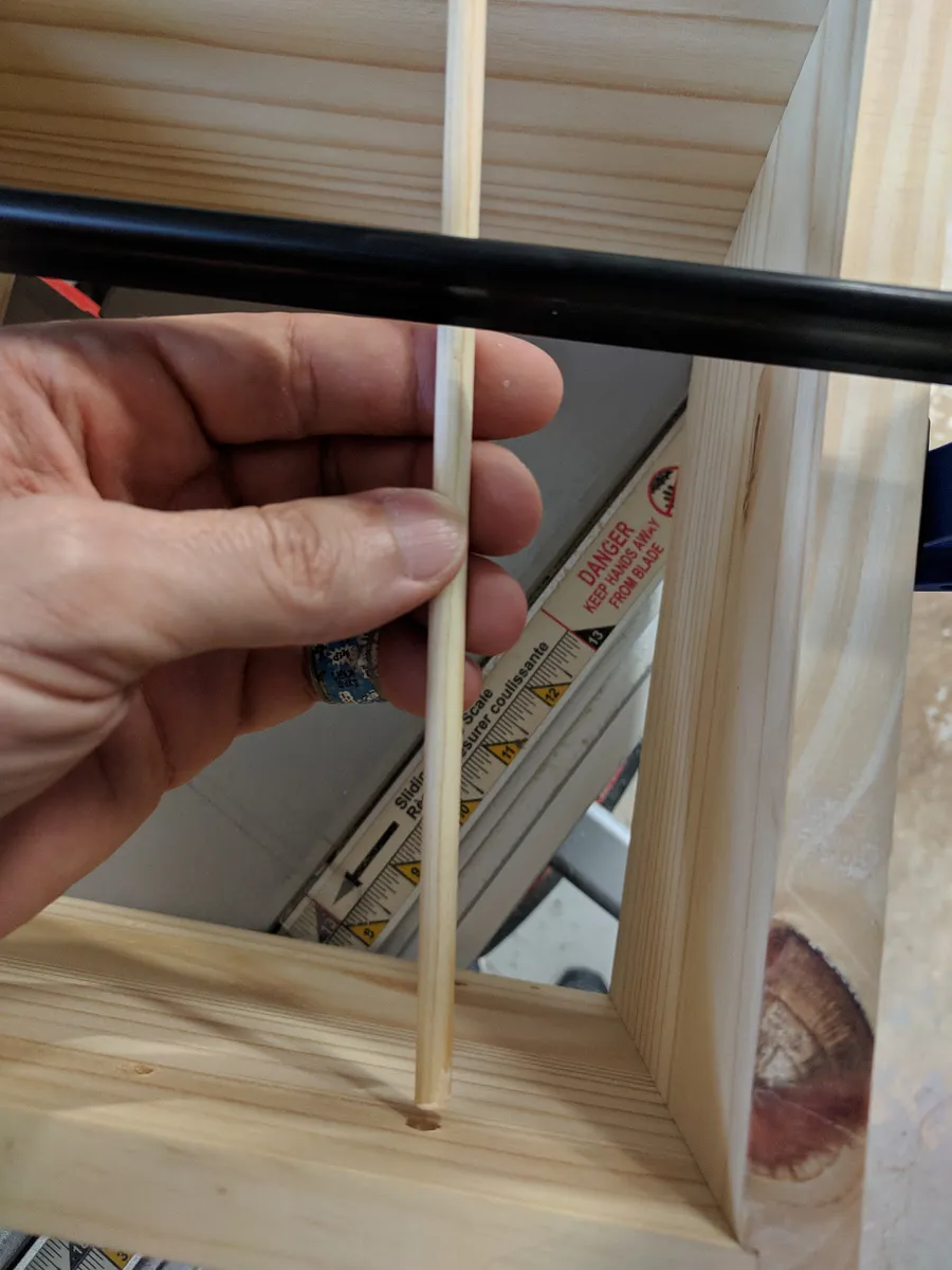 Floating Hutch — Step 10 - Insert Dowel Rods (image 2)