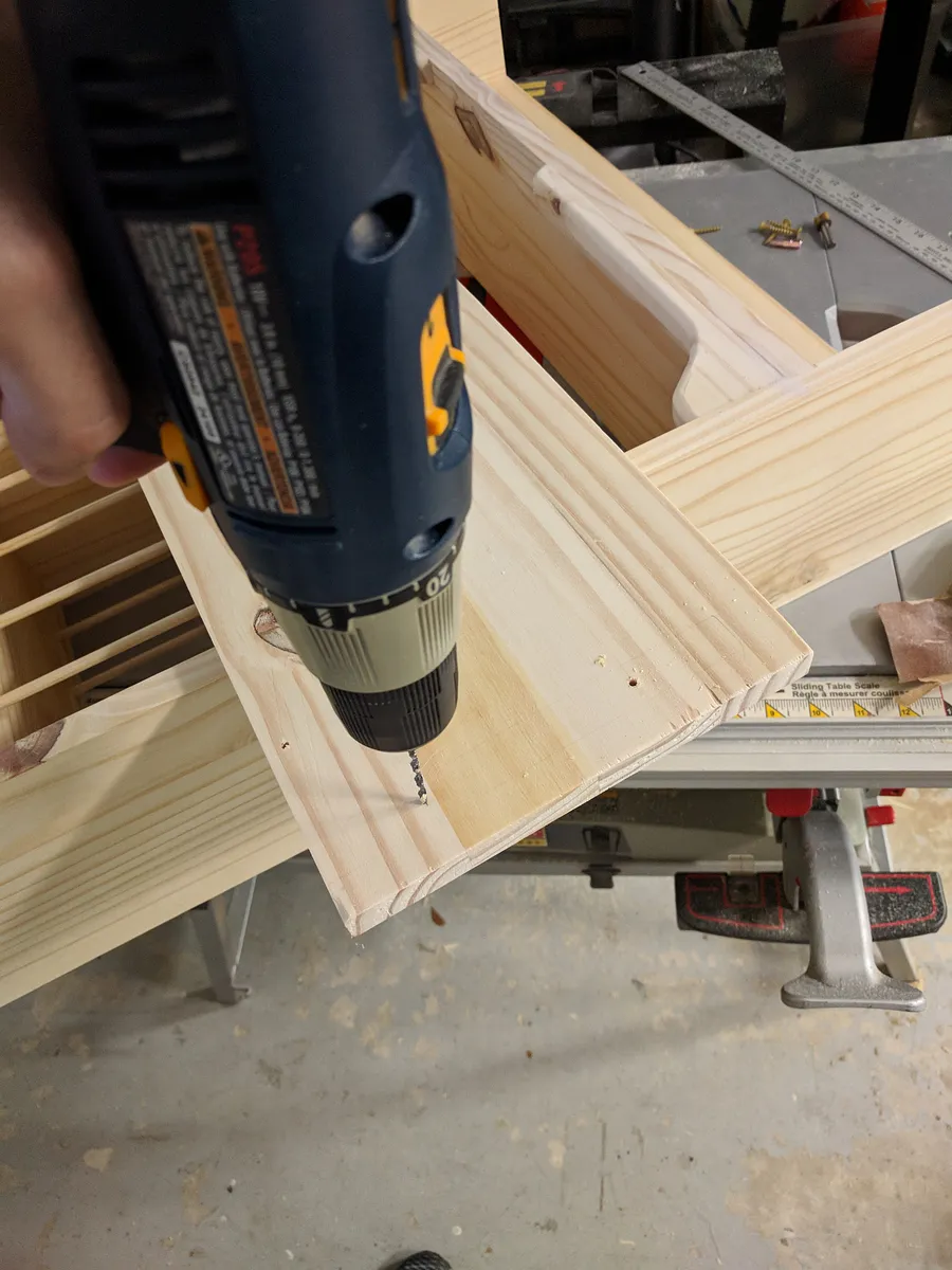 Floating Hutch — Step 12 - Attach Top (Part E) (image 3)