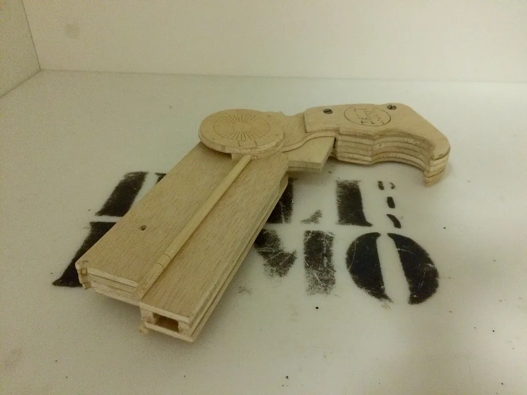 Batman Style Rubber-band Gun - image 2