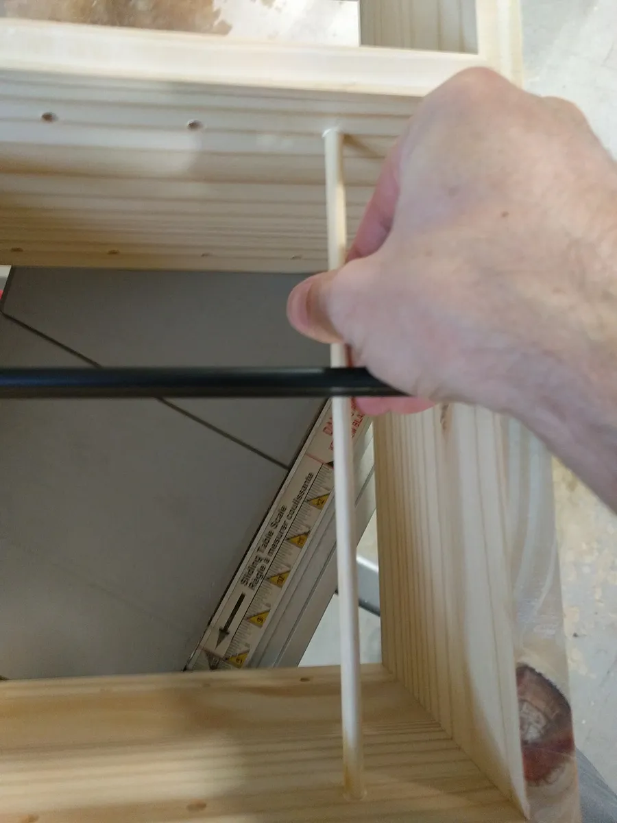 Floating Hutch — Step 10 - Insert Dowel Rods (image 4)