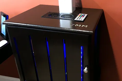 CNC Made Cabinet for My Digital Media Center