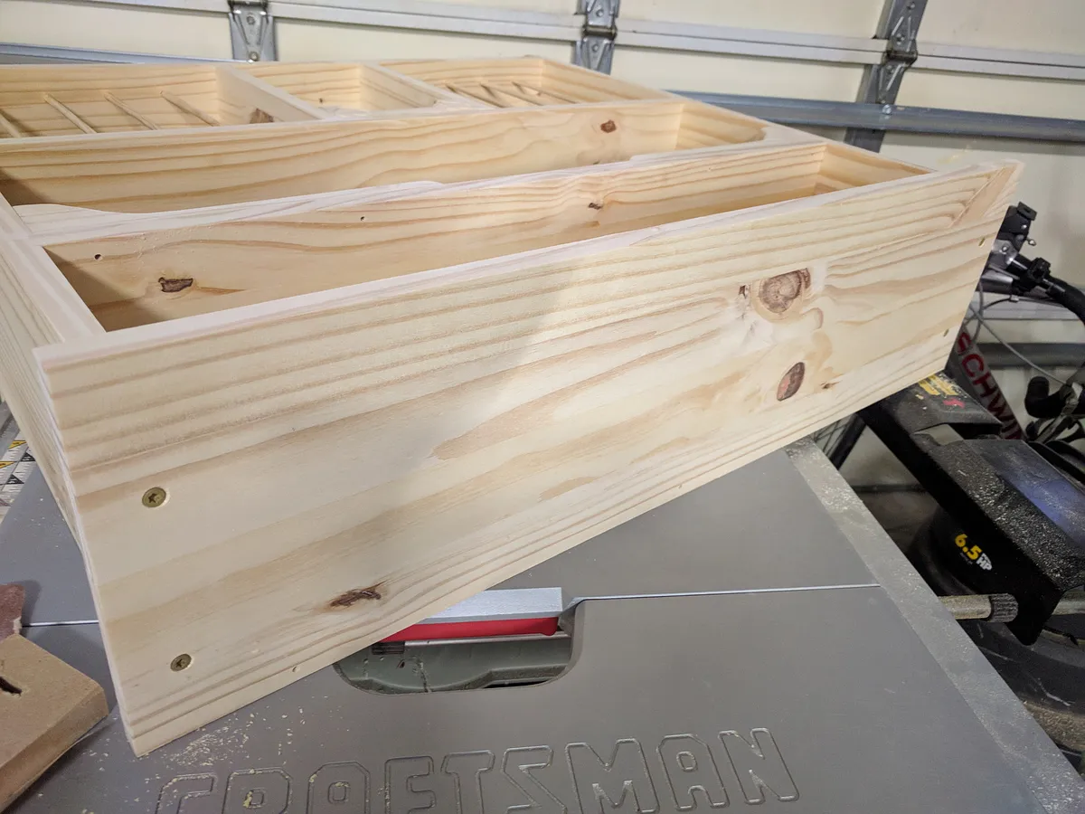 Floating Hutch — Step 12 - Attach Top (Part E) (image 4)