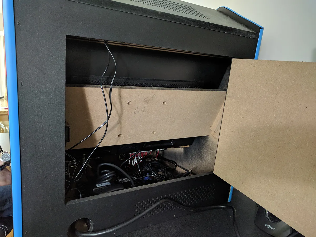 Bartop Arcade Machine — Monitor Mount Board