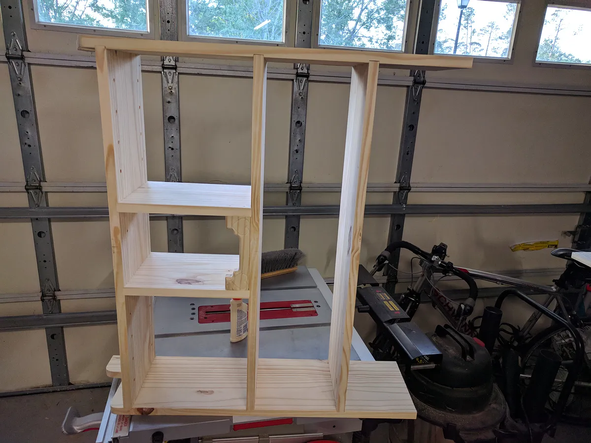 Floating Hutch — Step 9 - Top Shelf and Sides Assembly (image 4)