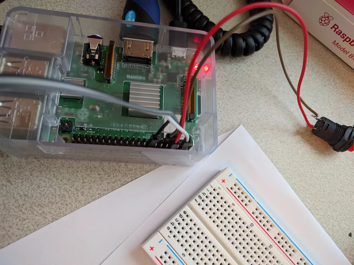 Bartop Arcade Machine — Stay Tuned - for power switch and Pi relays