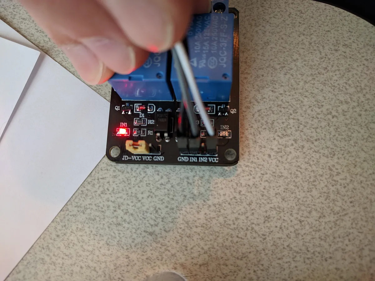 Bartop Arcade Machine — Stay Tuned - for power switch and Pi relays (image 2)