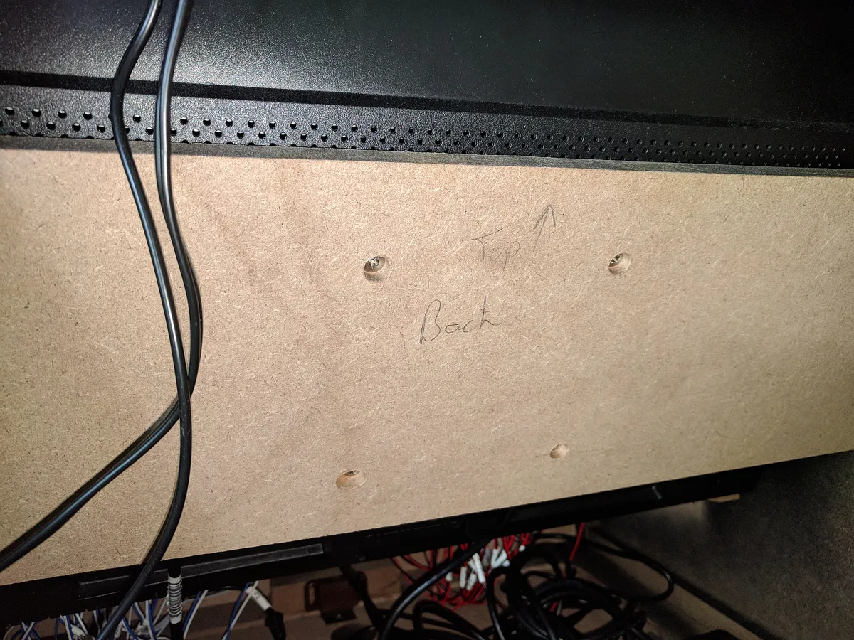 Bartop Arcade Machine — Monitor Mount Board (image 2)