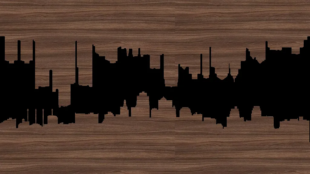 Dual Cities End Table — Alternate Options
