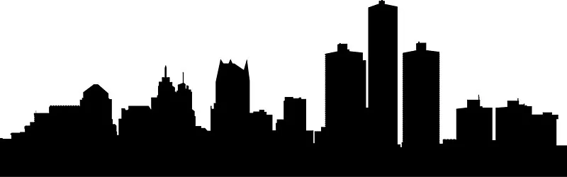 Dual Cities End Table — Find Your City Skylines (image 2)