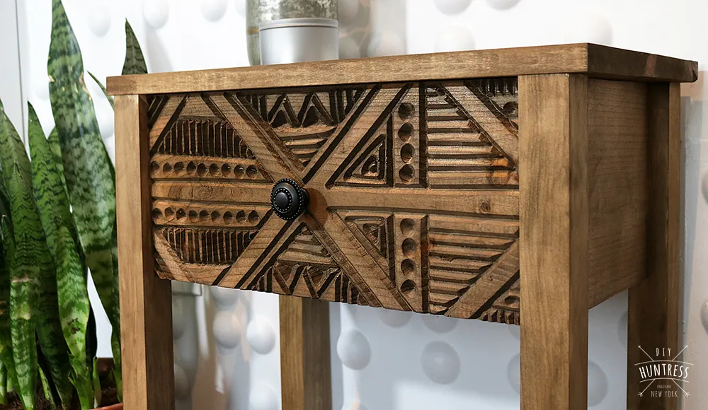 Mudcloth Inspired Drawer Front - image 1