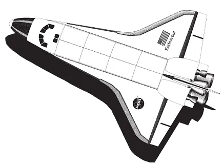 Foam Shuttle Glider