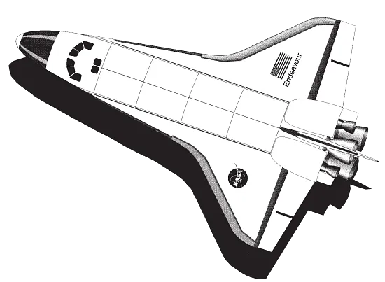 Foam Shuttle Glider - image 1