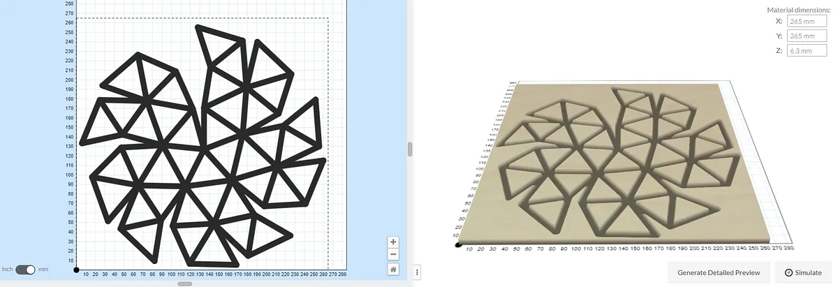 Geodesic Bowl for Power Hour Challenge — Carving Layout