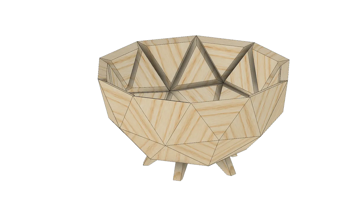Geodesic Bowl for Power Hour Challenge — Finishing