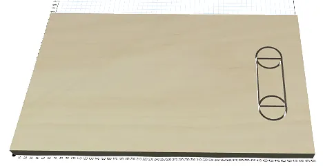 Cutting Board Firefighters — Handle