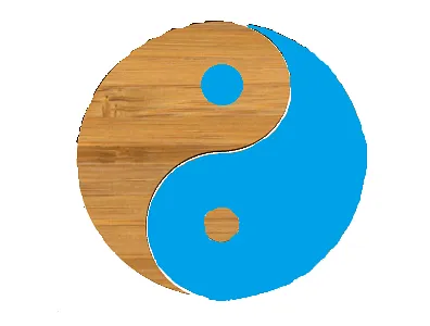 Yin and Yang Wall Lamp