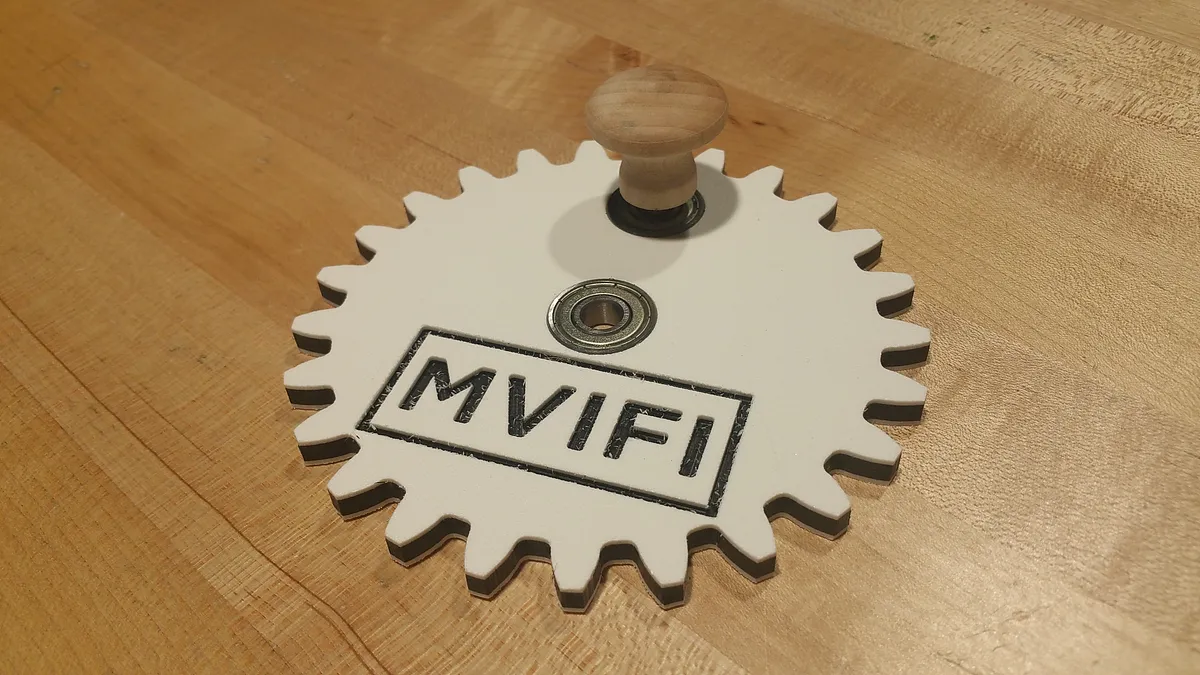 The "BoJimble" 7-Gear Table Toy — Cut the Large Central Gear (image 4)