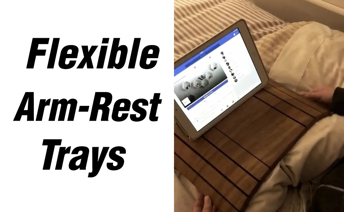 Flexible Arm Rest Tray - image 1