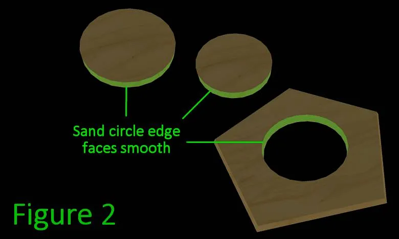 Acrylic D12 Coin Bank —  Edge Sanding